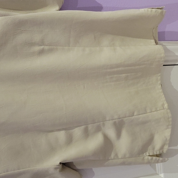 Beige Crinkle Top - Picture 6 of 11